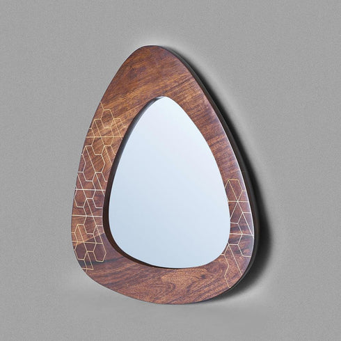 Decorative Wooden Wall Mirror